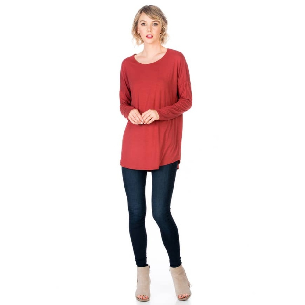 🔥🔥🔥Women's Trendy Knit Long Sleeve Tunic